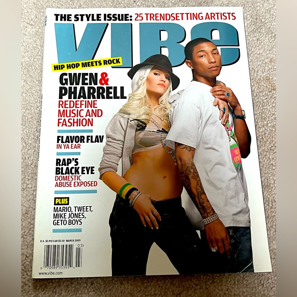 Vibe Magazine Gwen + Pharrell